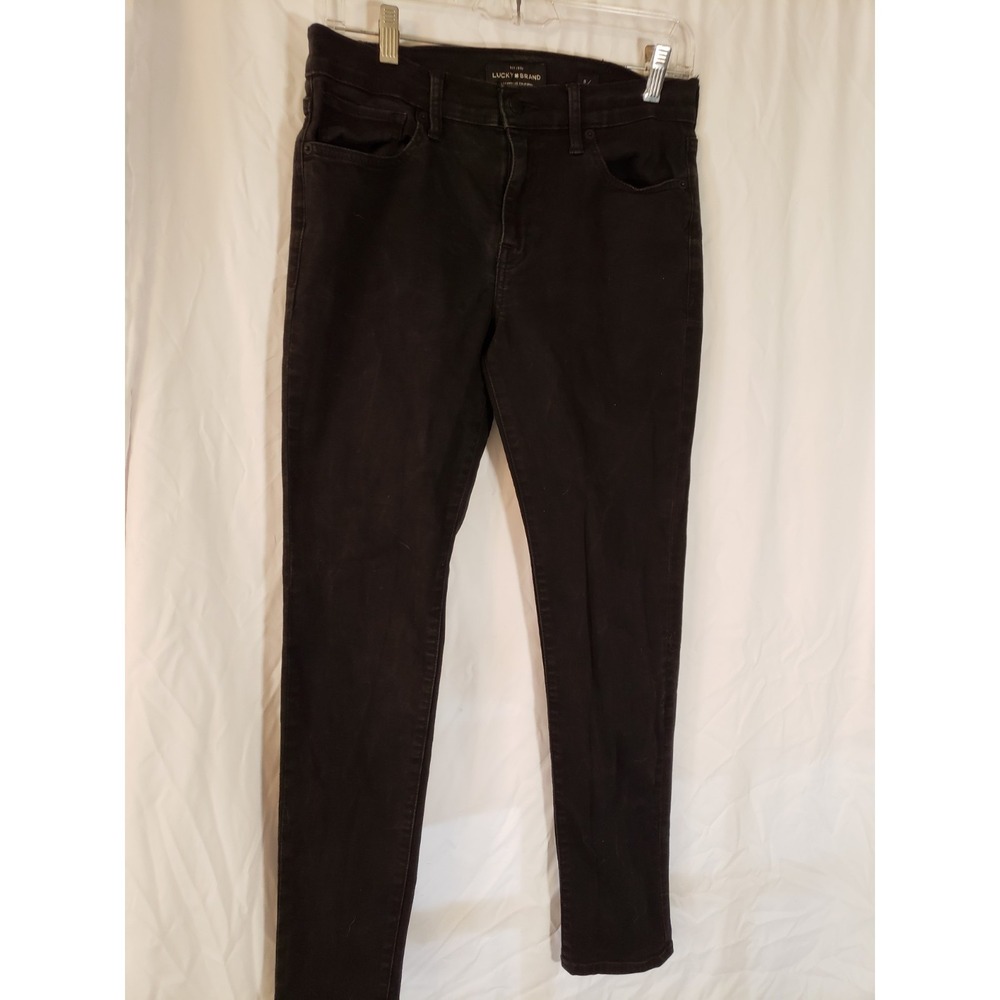 Women's Lucky Brand Black Skinny Jeans Size 8